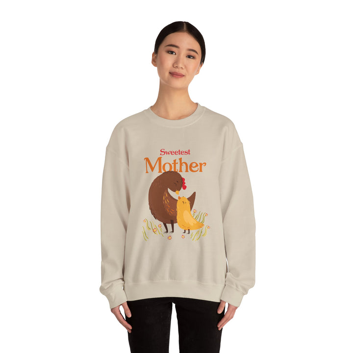 Mom's Sweatshirt - Sweetest Mother Design