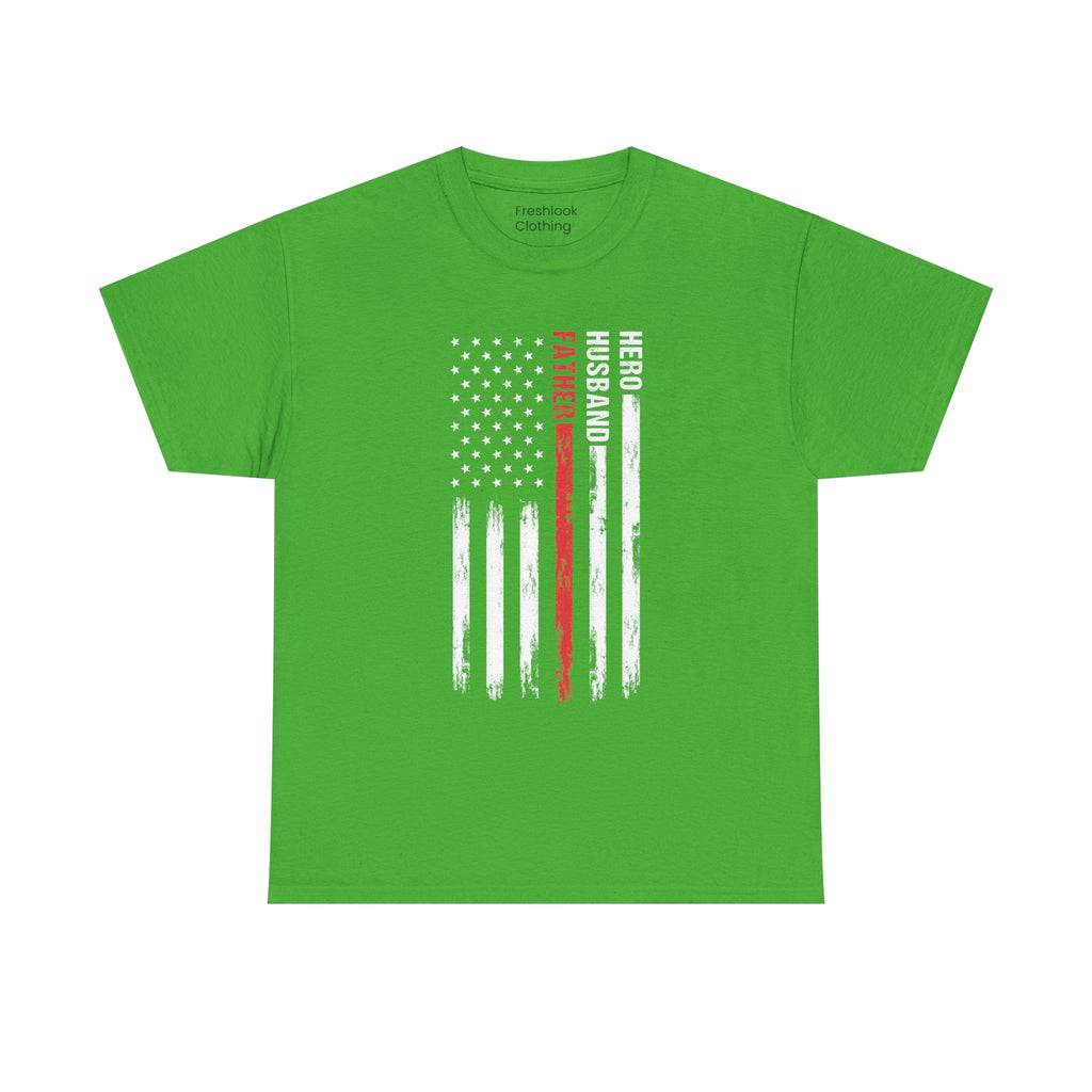 Dad's T-Shirt - Hero Husband Father Design