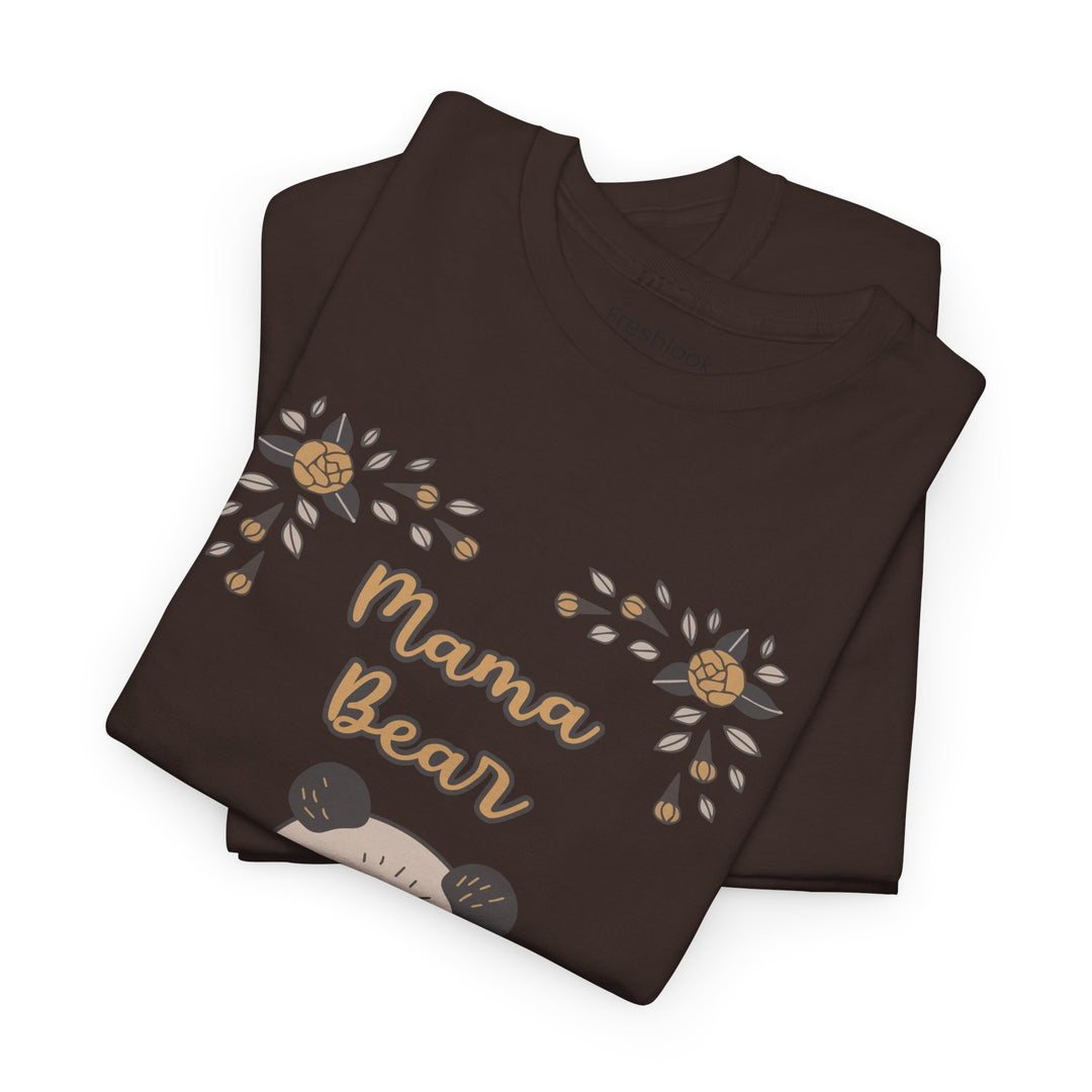 Mom's T-Shirt - Mama Bear - Cute Panda Design for Moms Design