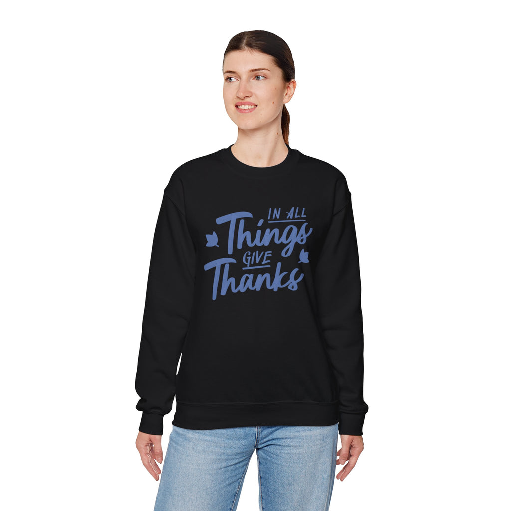In All Things Give Thanks Design