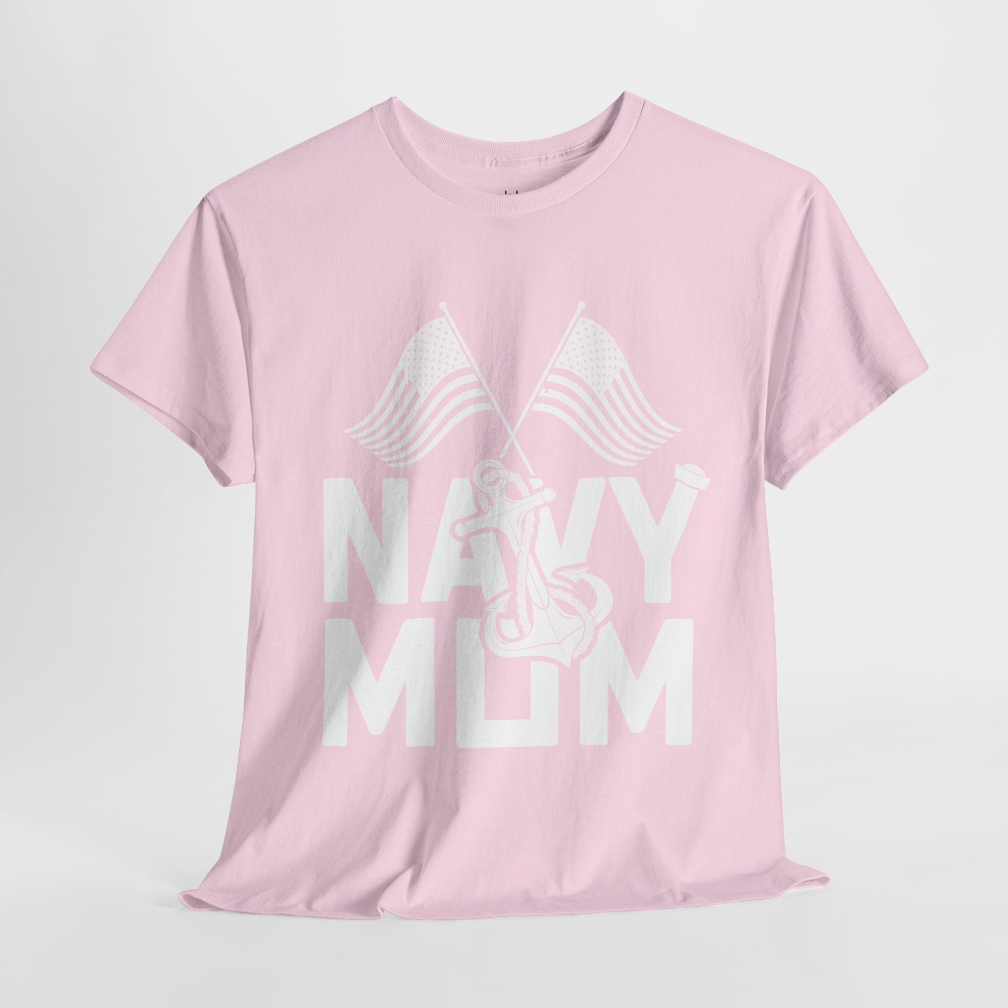 Mom T-Shirt – Navy Mom Design