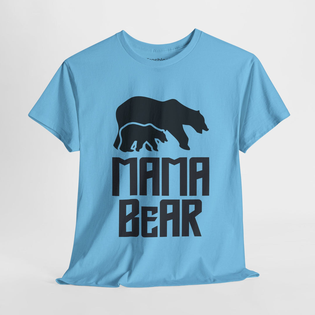 Mom’s T-shirt – Mama Bear Unisex Heavy Cotton Tee - Perfect Gift for Moms Design