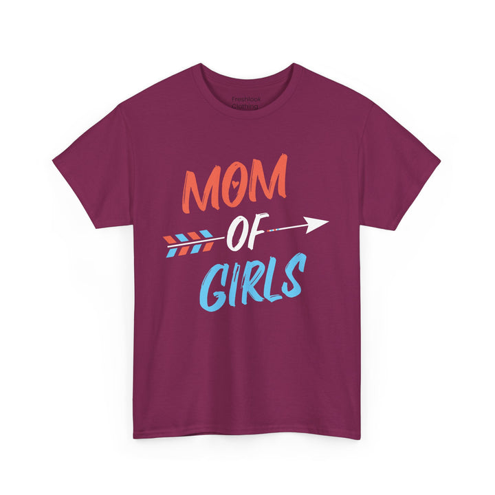 Mom’s T-shirt – Mom of Girls Design