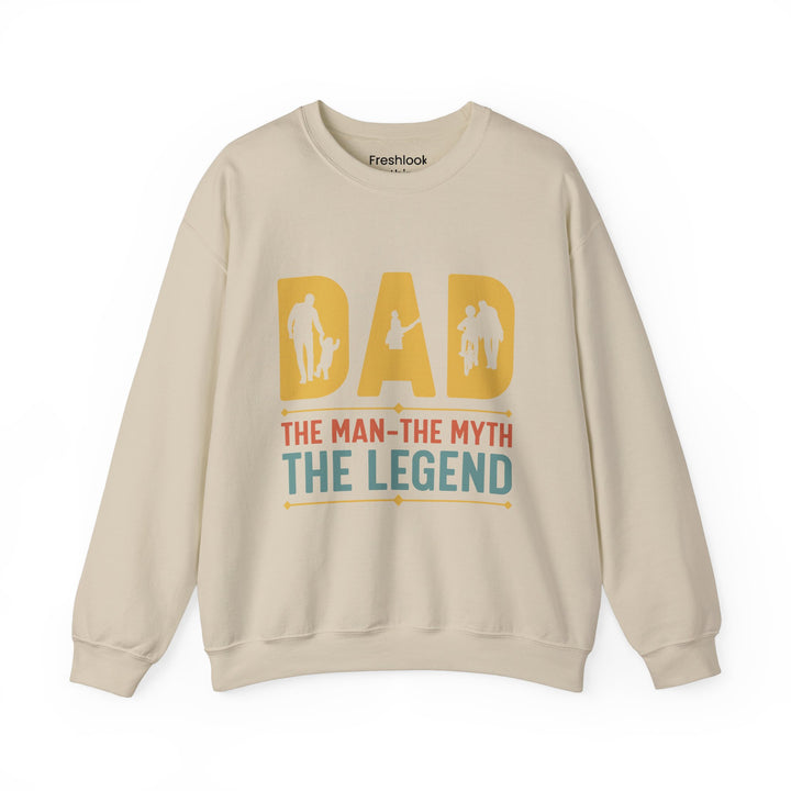 Dad’s Sweatshirt – Dad The Man The Myth The Legend Design