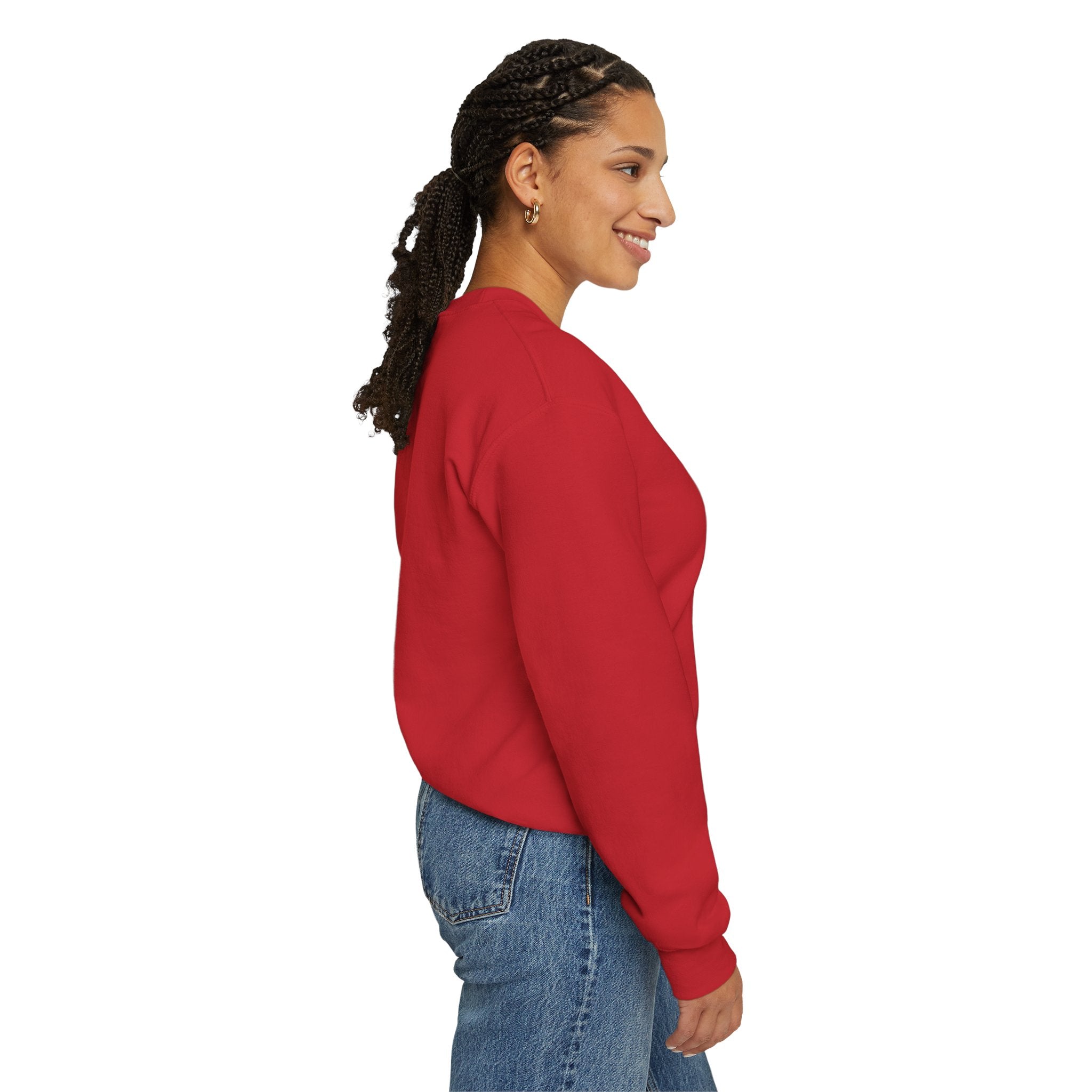 Mom Sweatshirt - Colorful MOMICORN Design