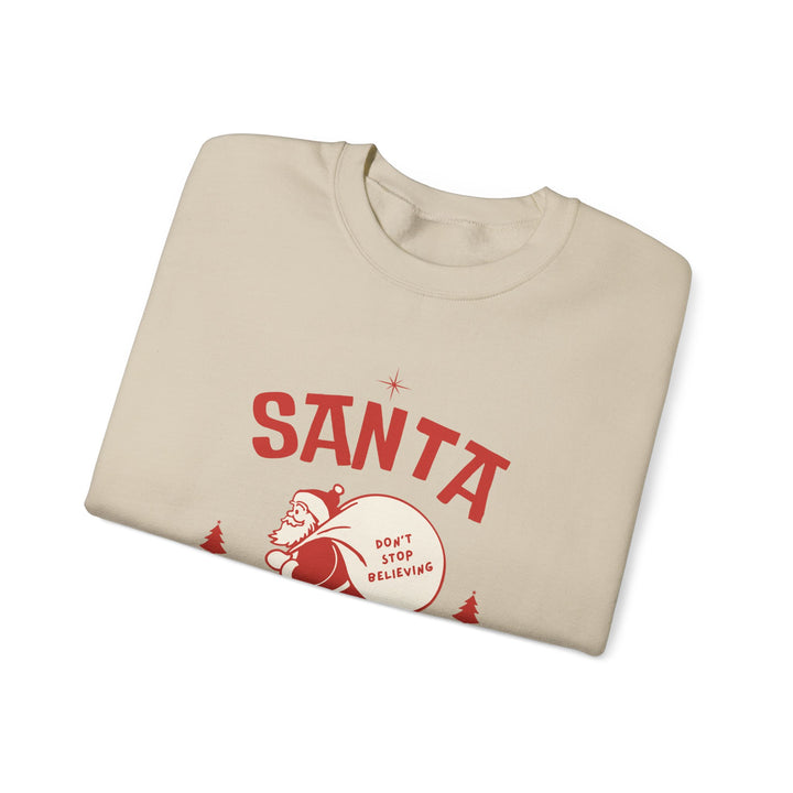Santa Squad Sweatshirt — Retro Santa Holiday Crewneck