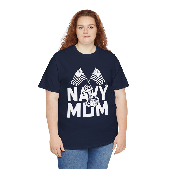 Mom’s T-shirt – Navy Mom Design