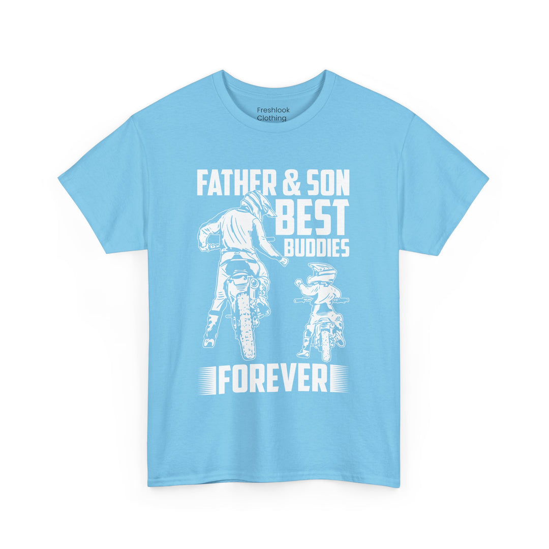 Dad's T-Shirt - Father & Son Best Buddies Forever Design