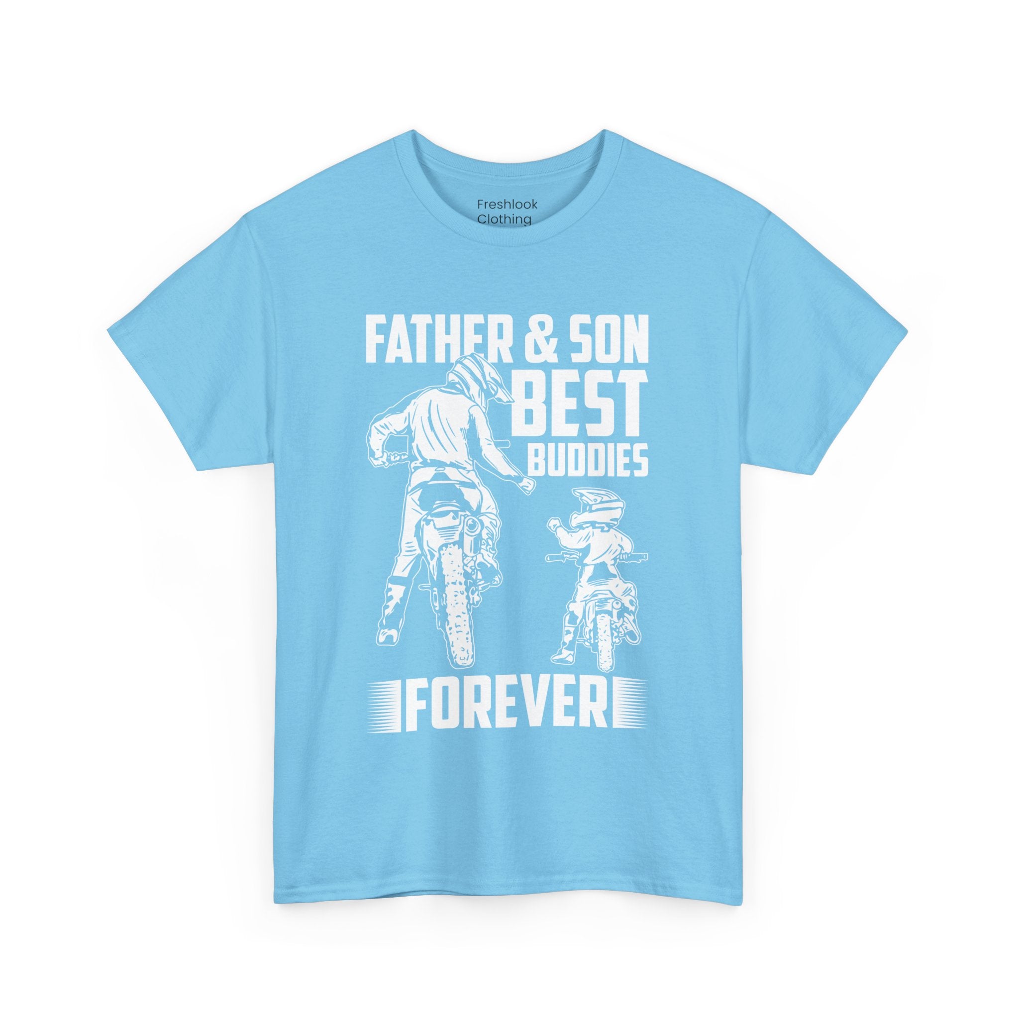 Dad's T-Shirt - Father & Son Best Buddies Forever Design
