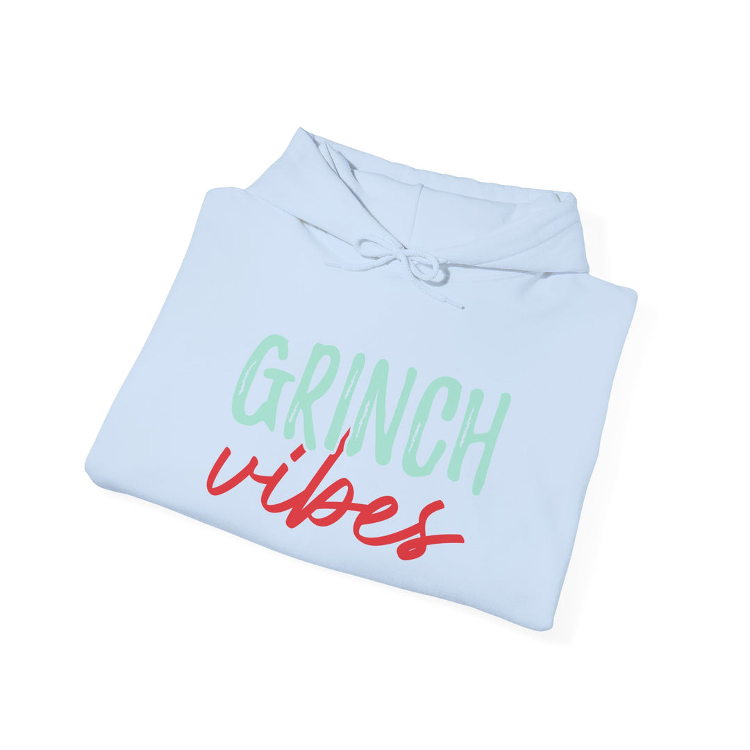 Grinch Vibes Unisex Hoodie - Cozy Holiday Sweatshirt for Christmas Spirit