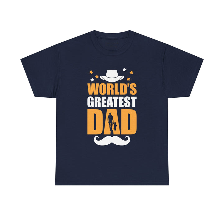 Dad's T-Shirt - World's Greatest Dad Design