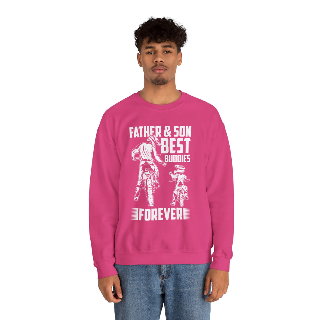 Dad’s Sweatshirt – Father & Son Best Buddies Forever Design