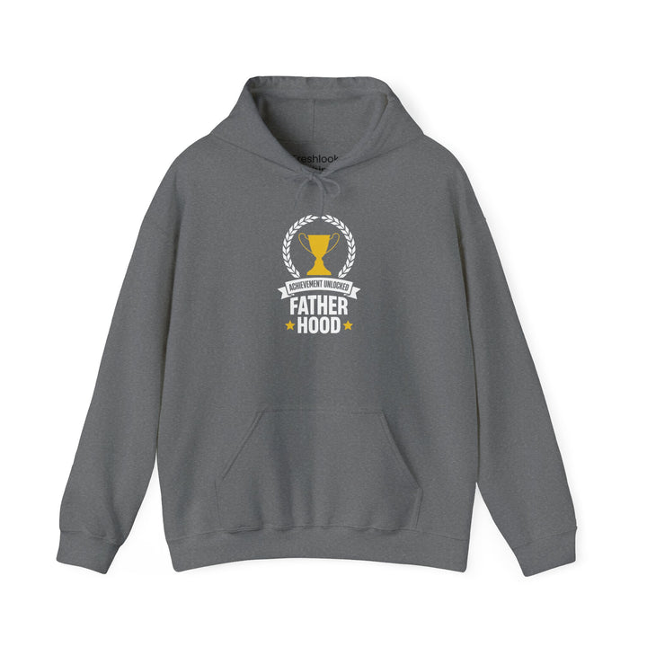 Dad’s Hooded Sweatshirt – Achievement Unlocked Fatherhood Design