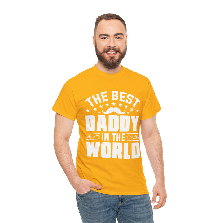 Dad's T-Shirt - The Best Daddy In The World Design