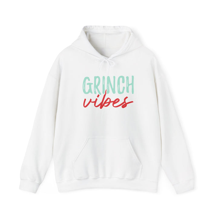 Grinch Vibes Unisex Hoodie - Cozy Holiday Sweatshirt for Christmas Spirit