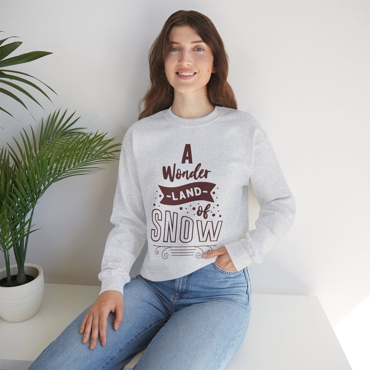 A Wonder Land of Snow Unisex Sweatshirt