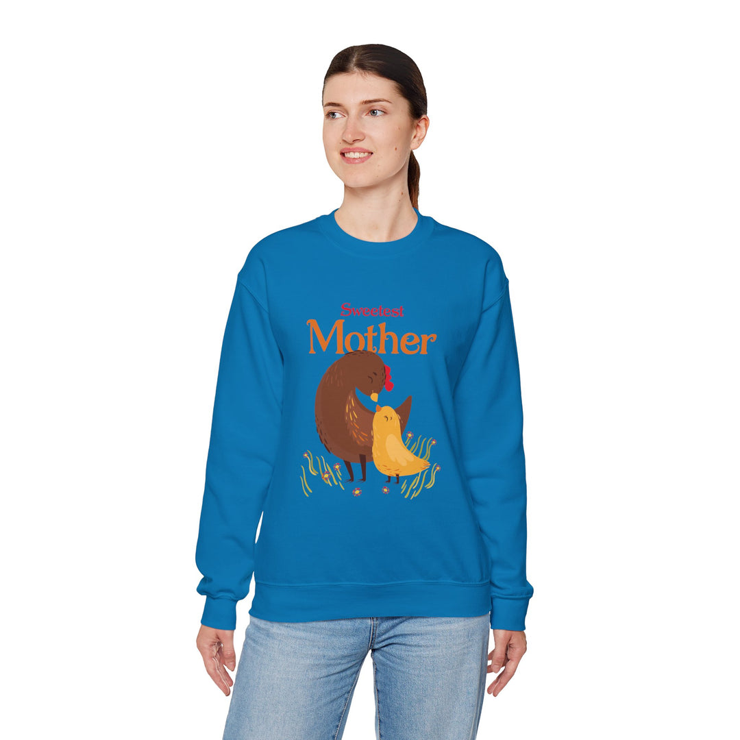 Mom's Sweatshirt - Sweetest Mother Design