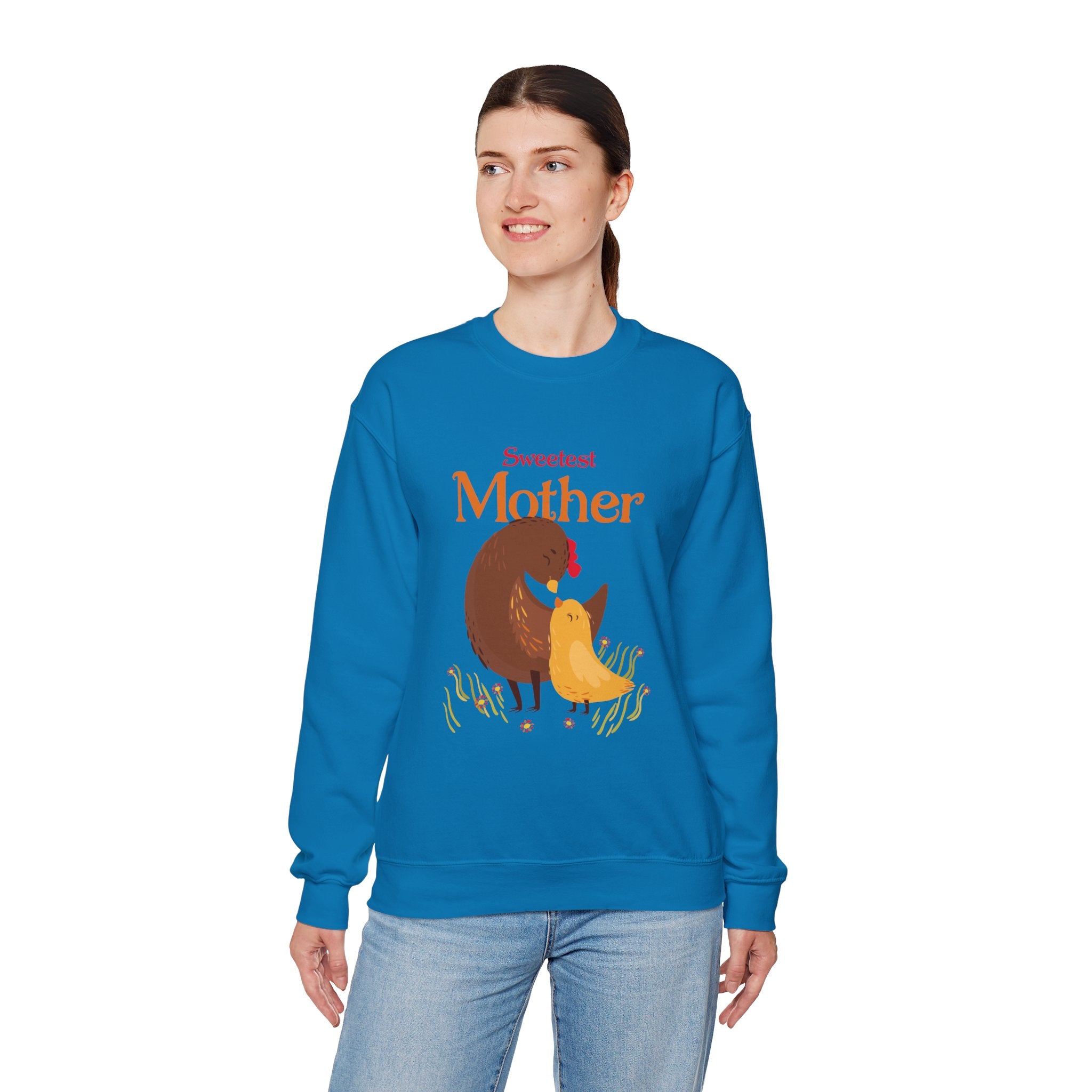 Mom's Sweatshirt - Sweetest Mother Design