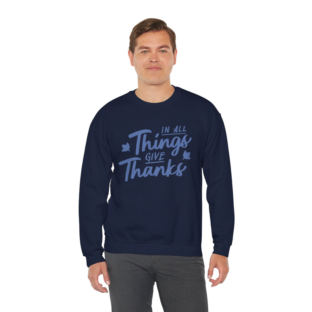 In All Things Give Thanks Design