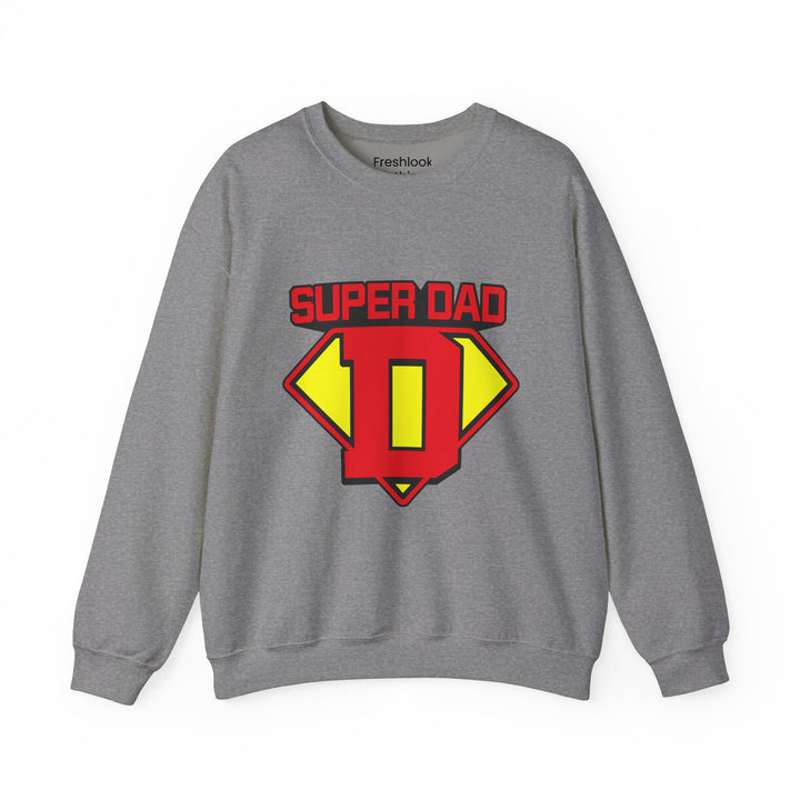 Dad’s Sweatshirt – Super Dad Design