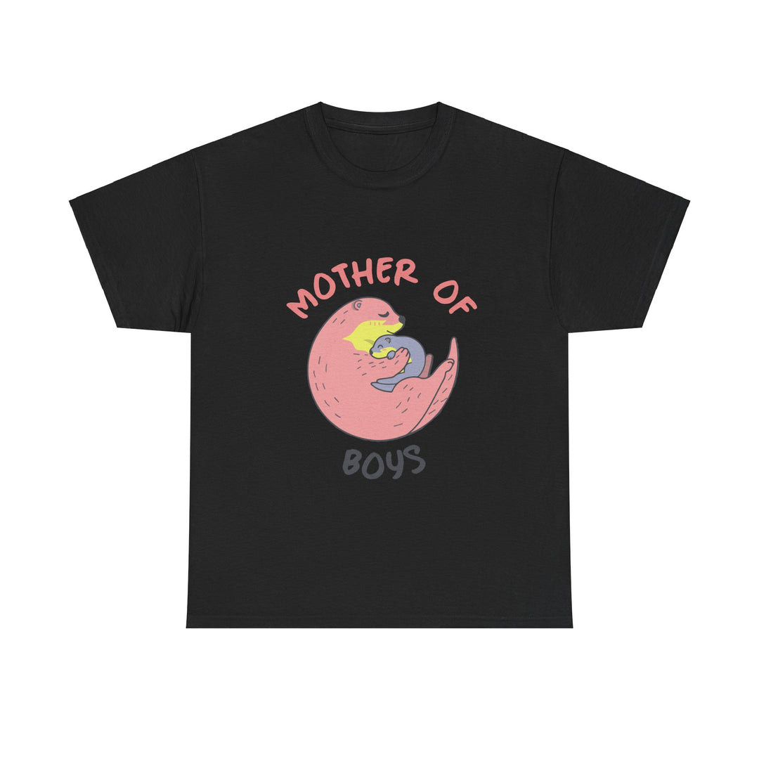 Mom's T-Shirt - Mother of Boys Design