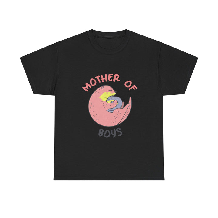 Mom's T-Shirt - Mother of Boys Design