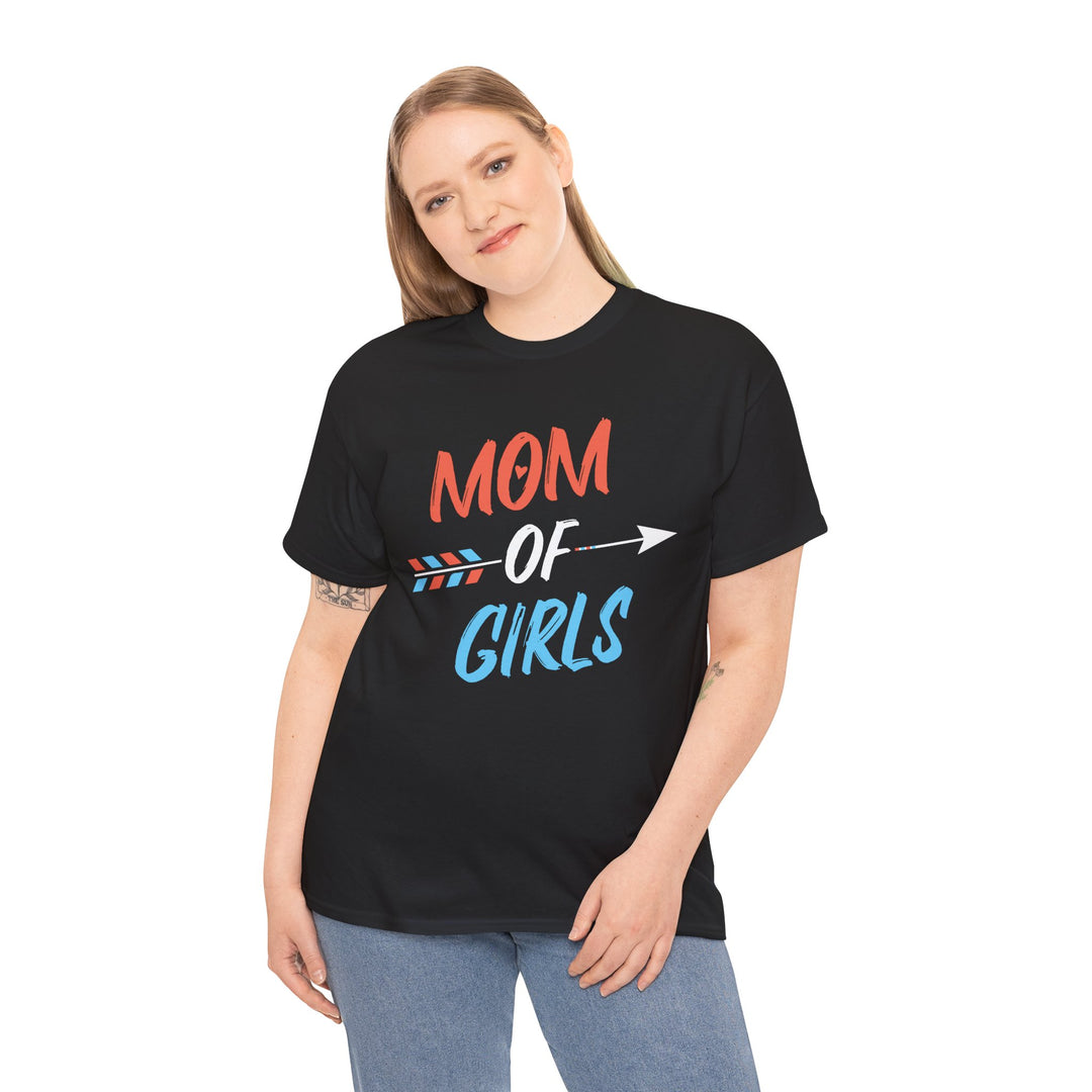 Mom’s T-shirt – Mom of Girls Design