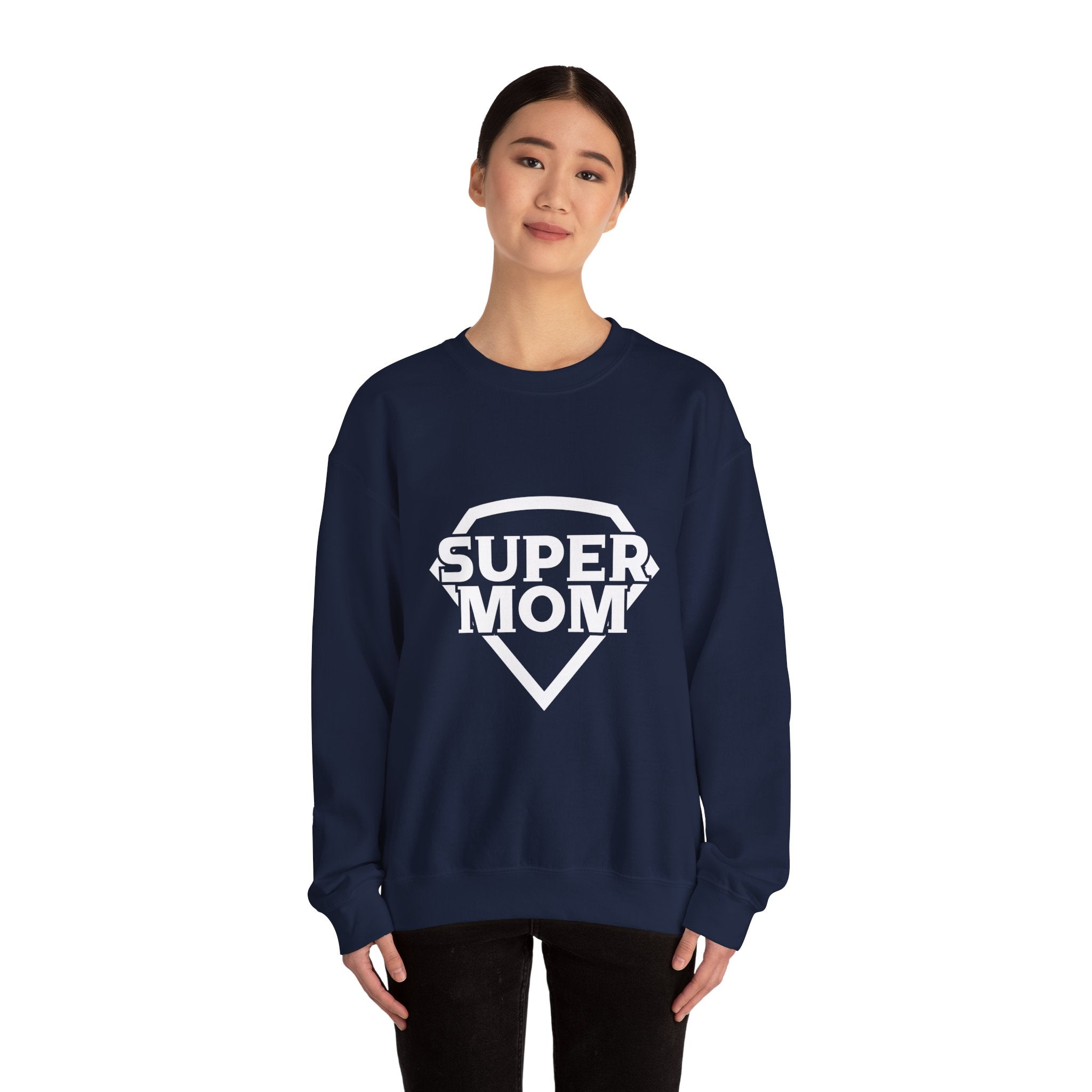 Mom Sweatshirt - Super Mom Design