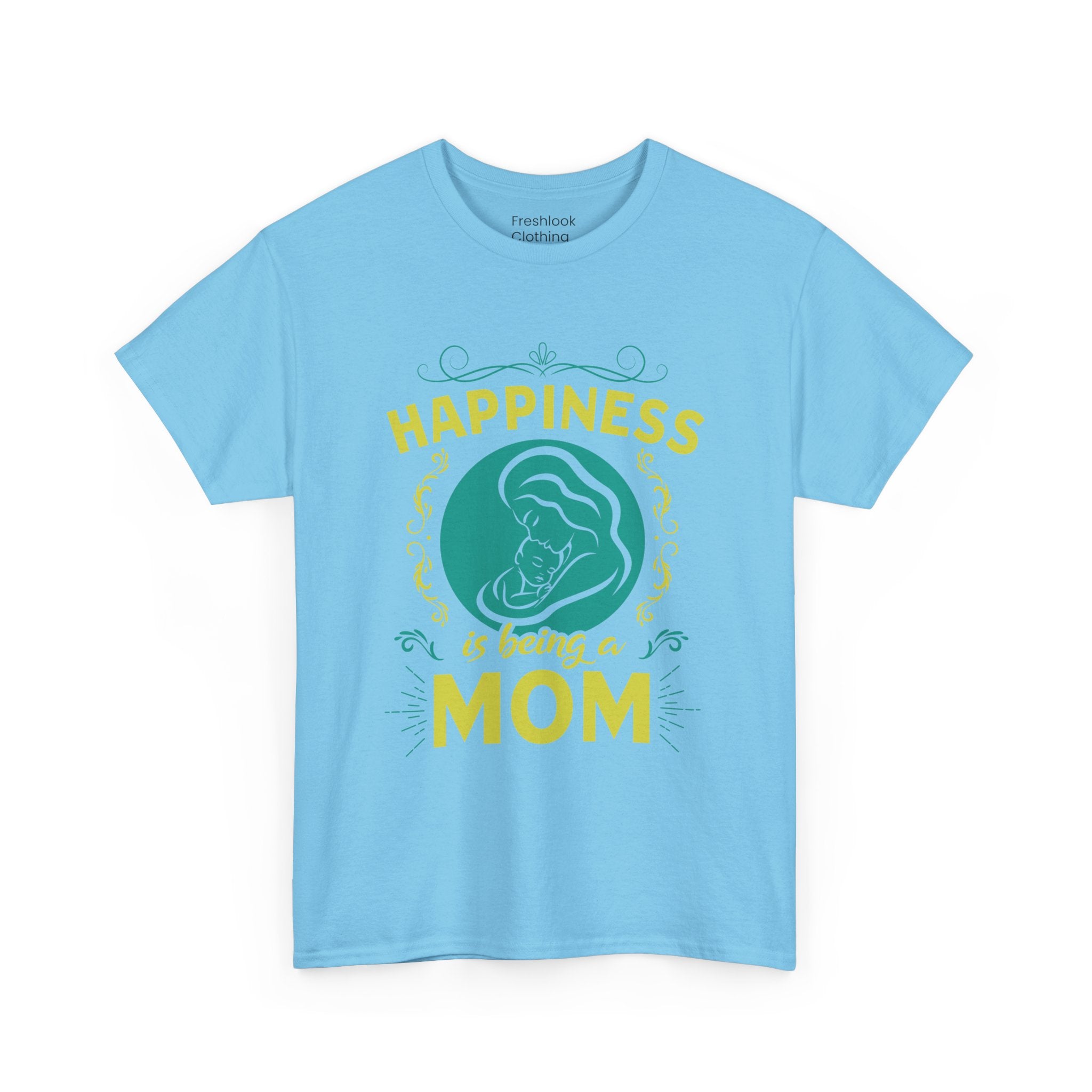 Mom T-Shirt - Happiness is Being a Mom Design
