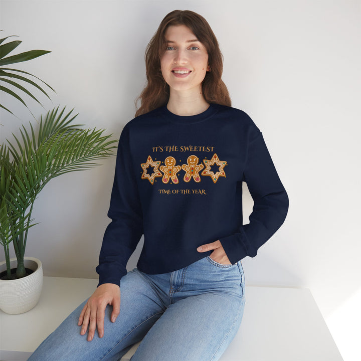 Sweatshirt - "It's the Sweetest Time of the Year" Gingerbread Holiday Crewneck
