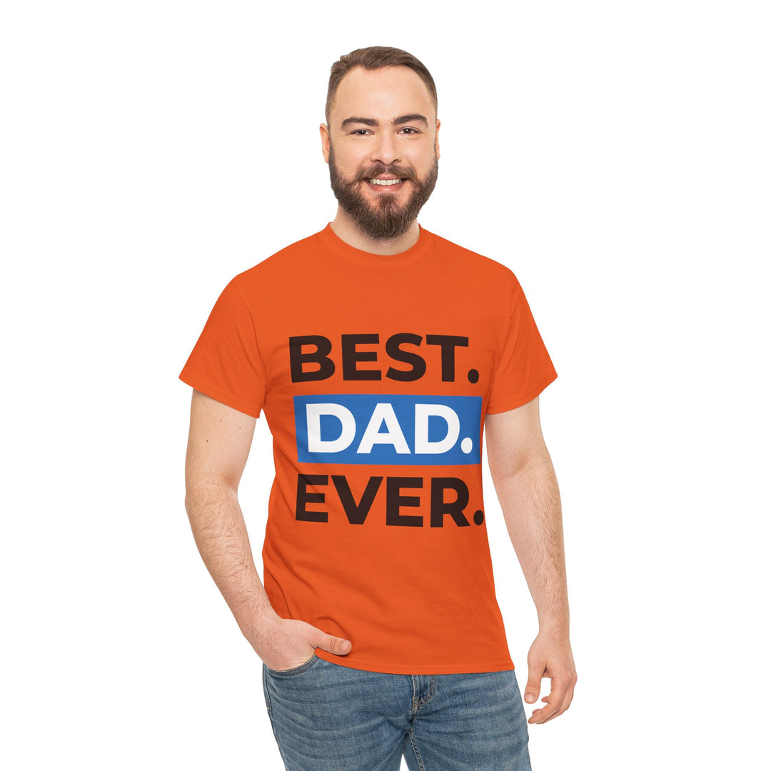 Dad's T-Shirt - Best Dad Ever Design