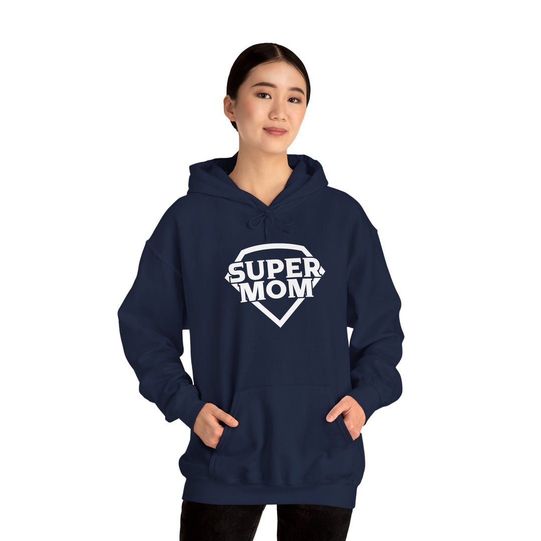 Mom's Unisex Hooded Sweatshirt  - Super Mom Design