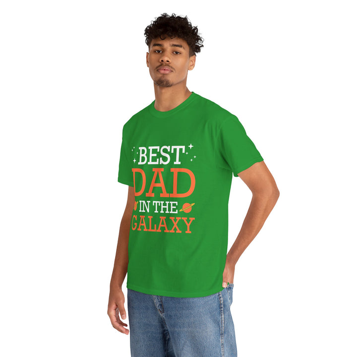 Dad's T-Shirt - Best Dad in the Galaxy Design