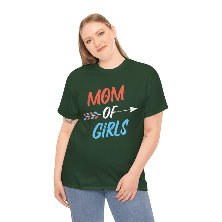 Mom’s T-shirt – Mom of Girls Design