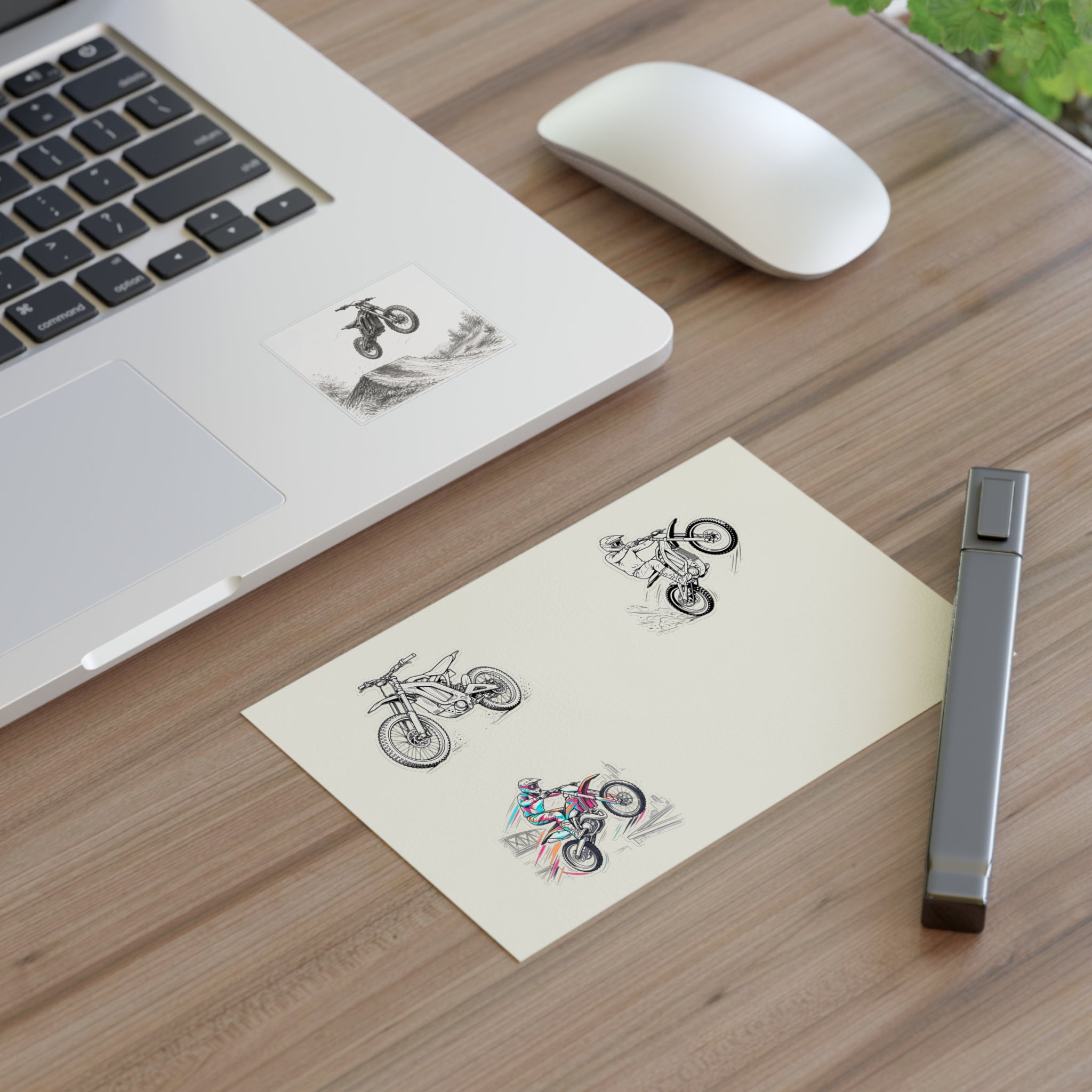E-bike/dirtbike Sticker Sheets