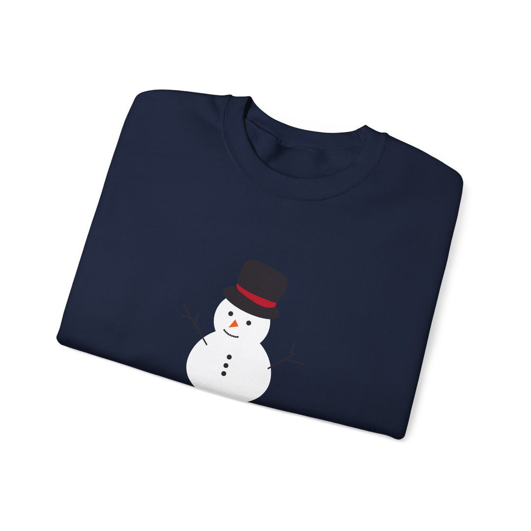 Christmas Snowman 2025 Crewneck Sweatshirt - "Merry Christmas and Happy New Year"