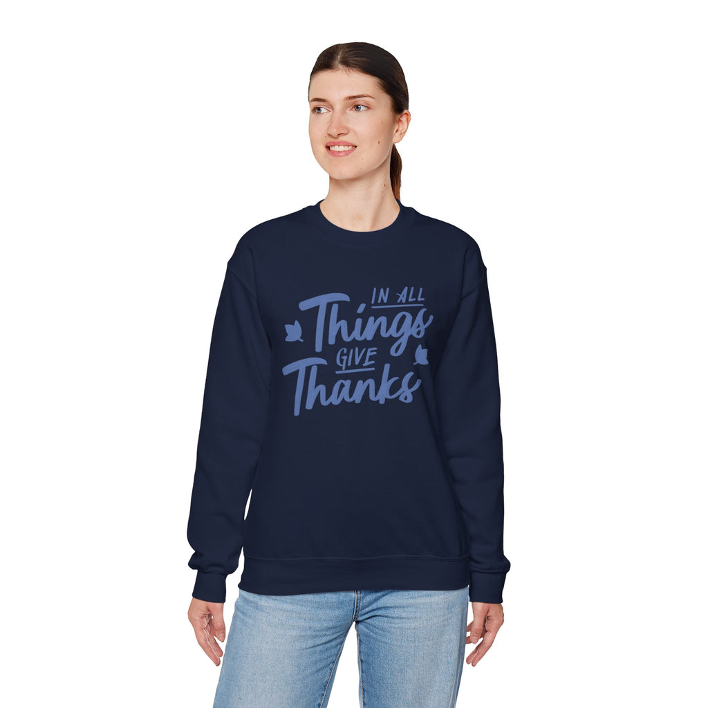 In All Things Give Thanks Design
