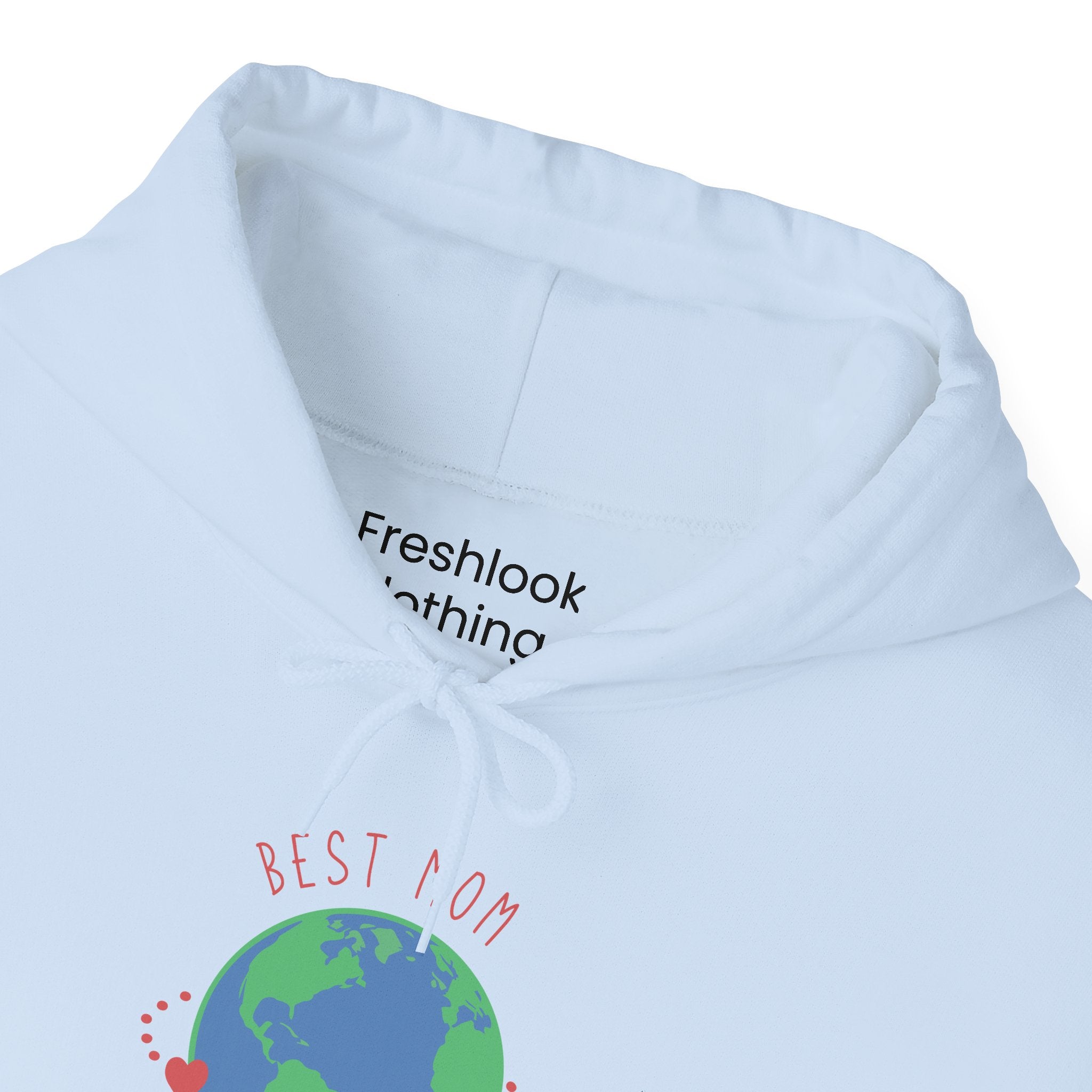 Mom's Hooded Sweatshirt – Best Mom on the Planet Design