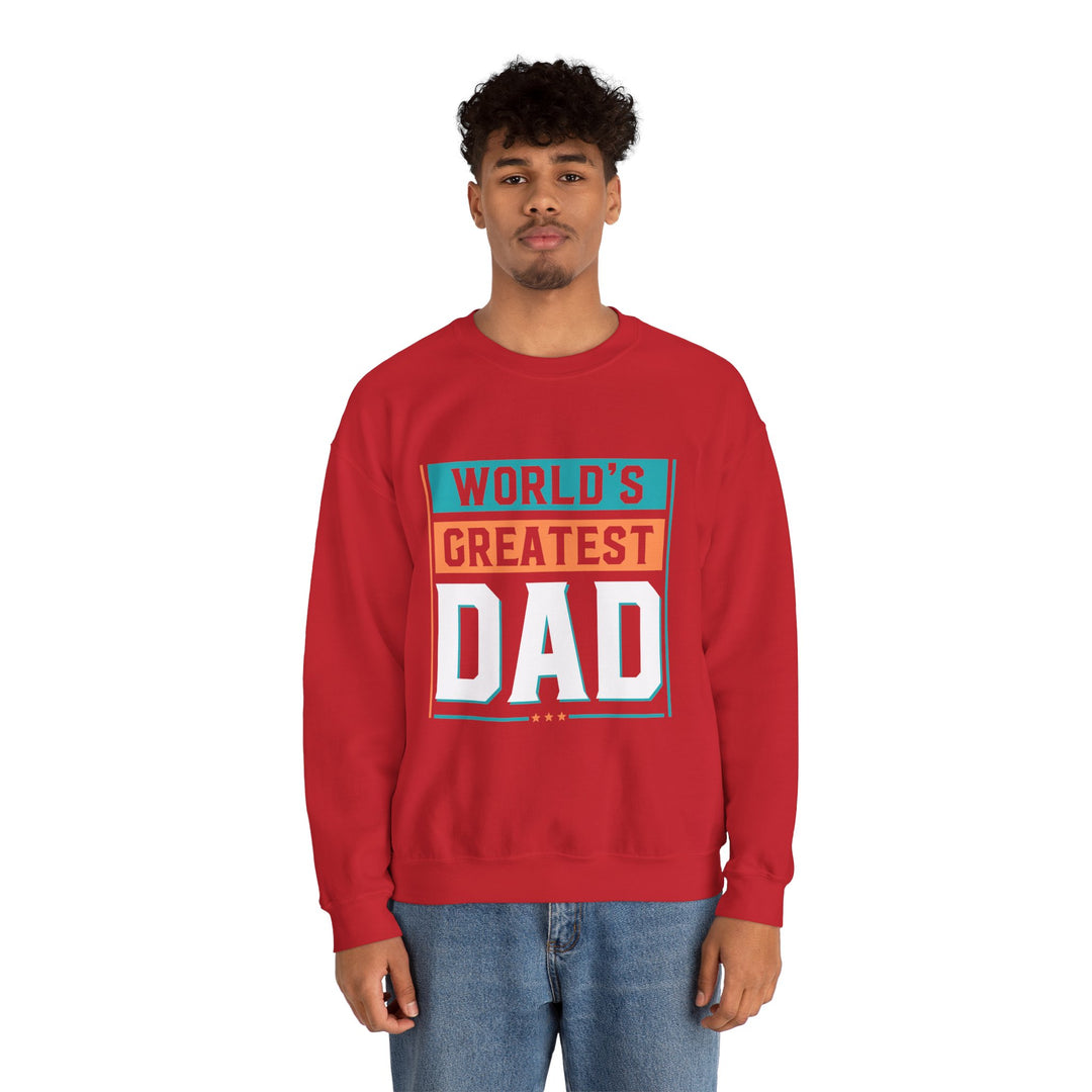 Dad’s Sweatshirt – World's Greatest Dad Design