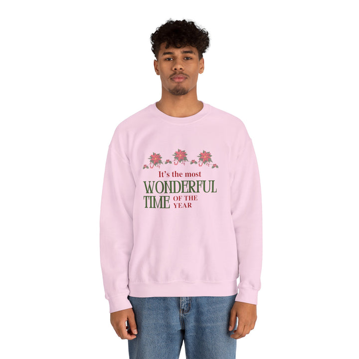 Sweatshirt — "It's the Most Wonderful Time of the Year" Holiday Crewneck