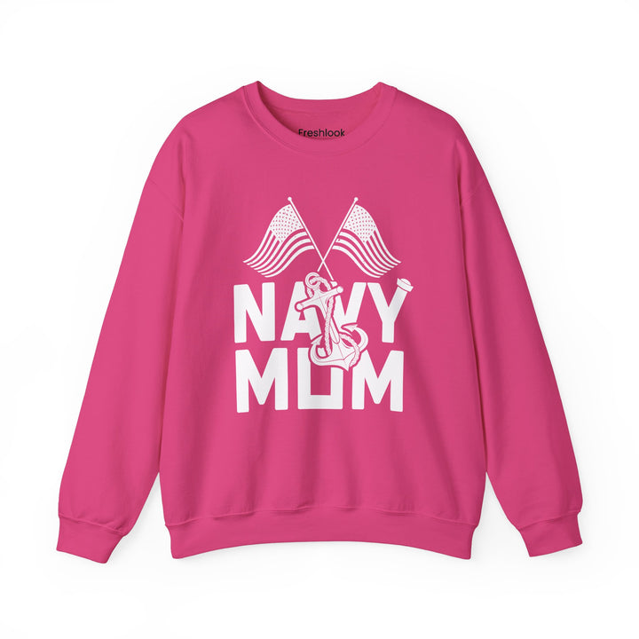 Mom's Sweatshirt - Navy Mom Design – Proud Military Family Apparel