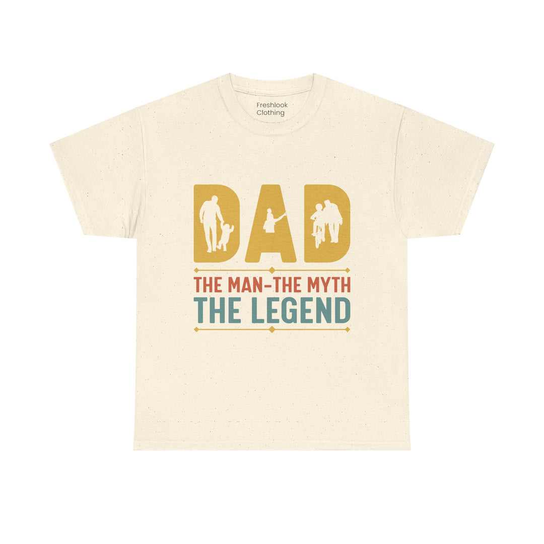 Dad's T-Shirt - Dad The Man The Myth The Legend Design