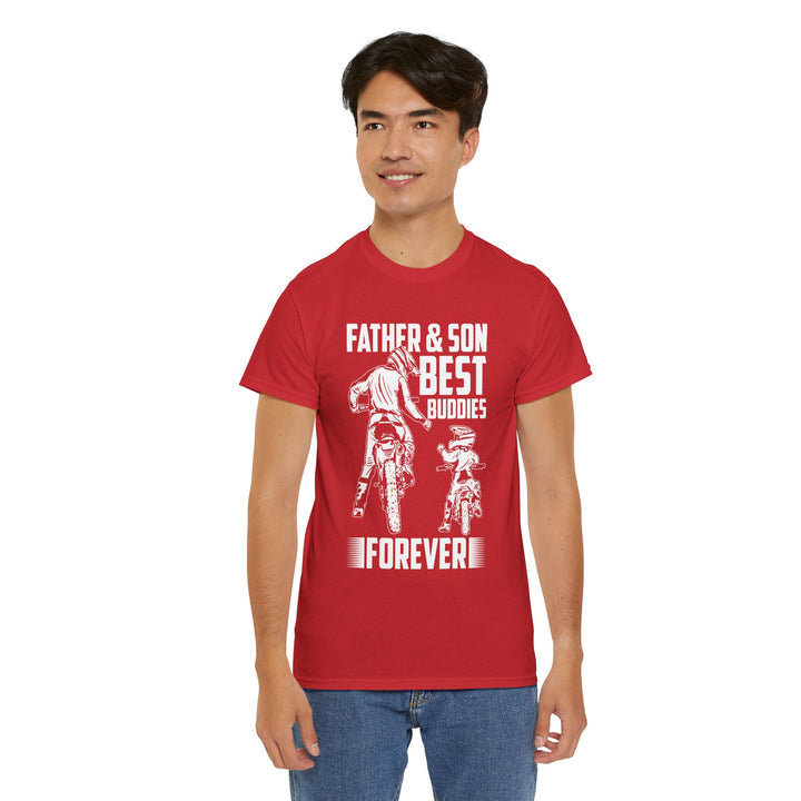 Dad's T-Shirt - Father & Son Best Buddies Forever Design