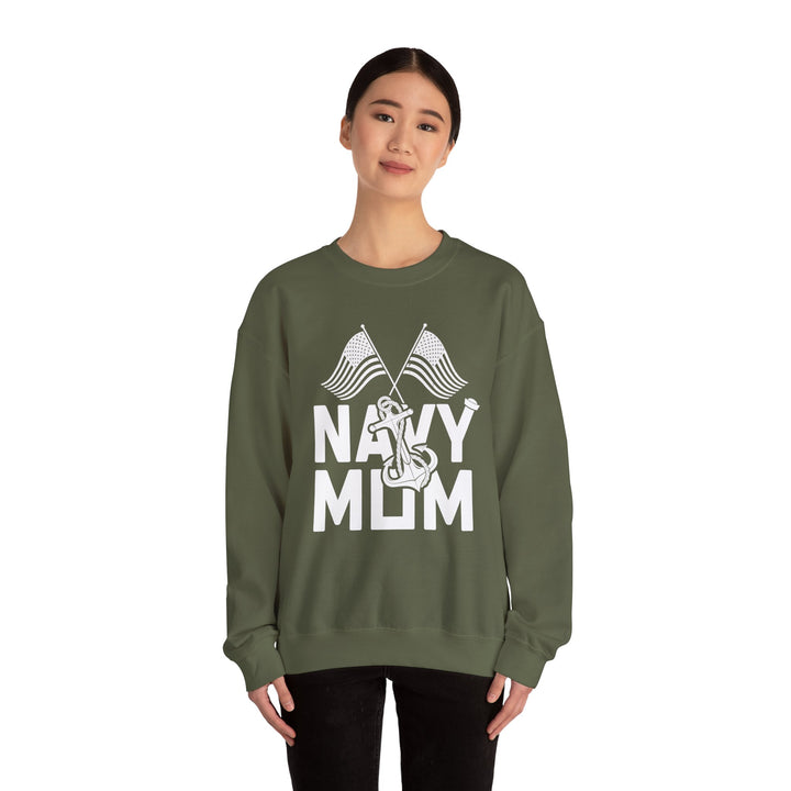 Mom's Sweatshirt - Navy Mom Design – Proud Military Family Apparel