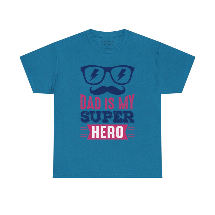 Dad's T-Shirt - Dad Is My Superhero Design