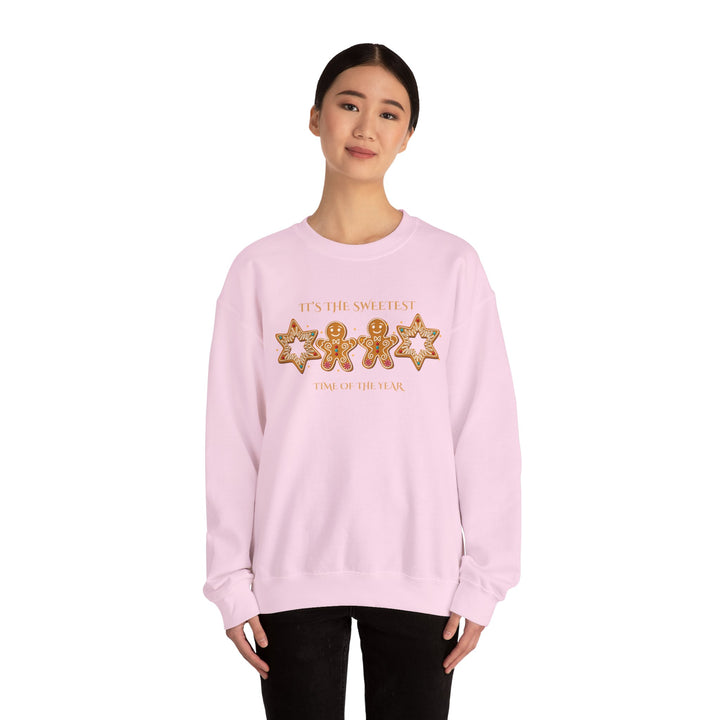 Sweatshirt - "It's the Sweetest Time of the Year" Gingerbread Holiday Crewneck