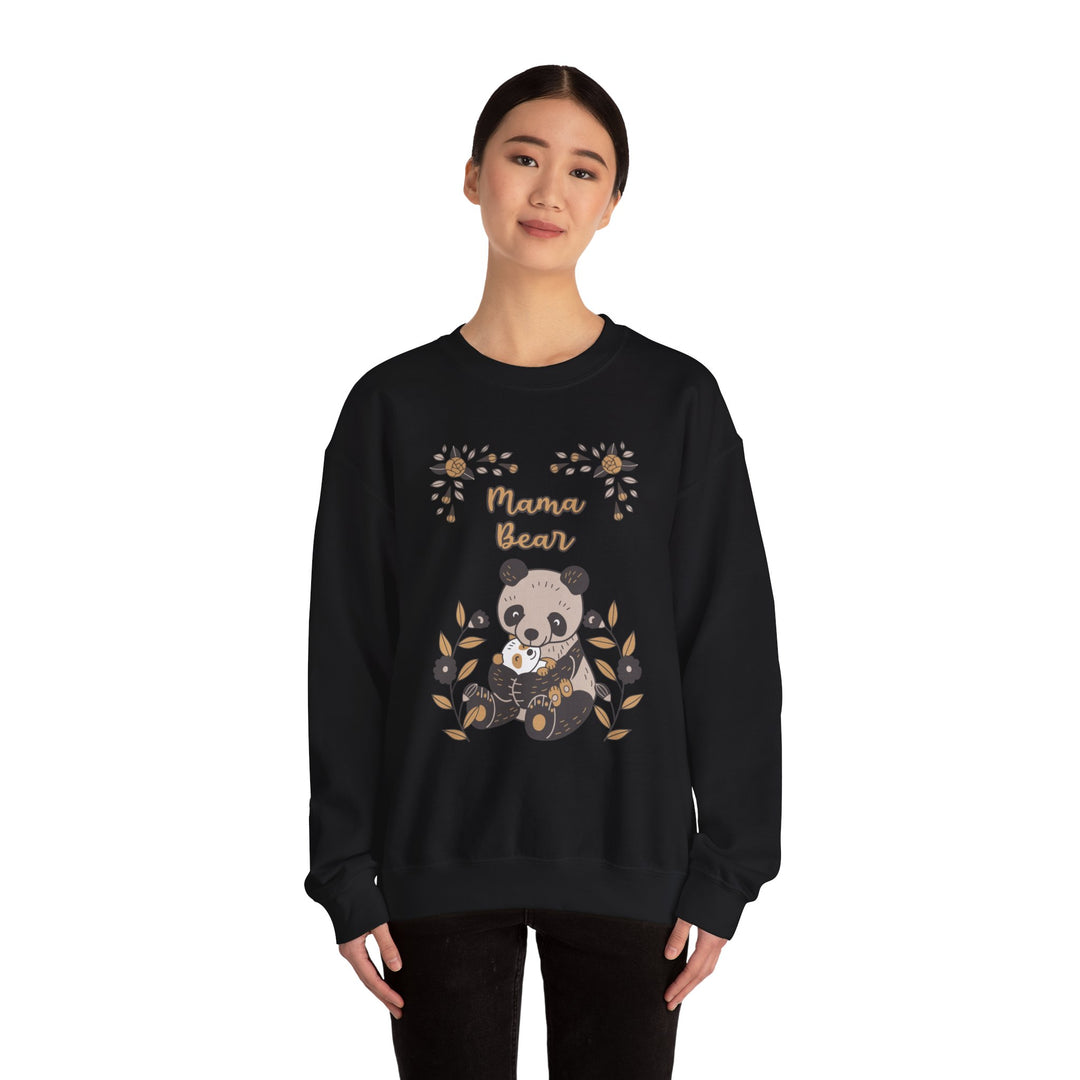 Mom's Sweatshirt - Mama Bear - Cozy Oversized Fit for Animal Lovers Design