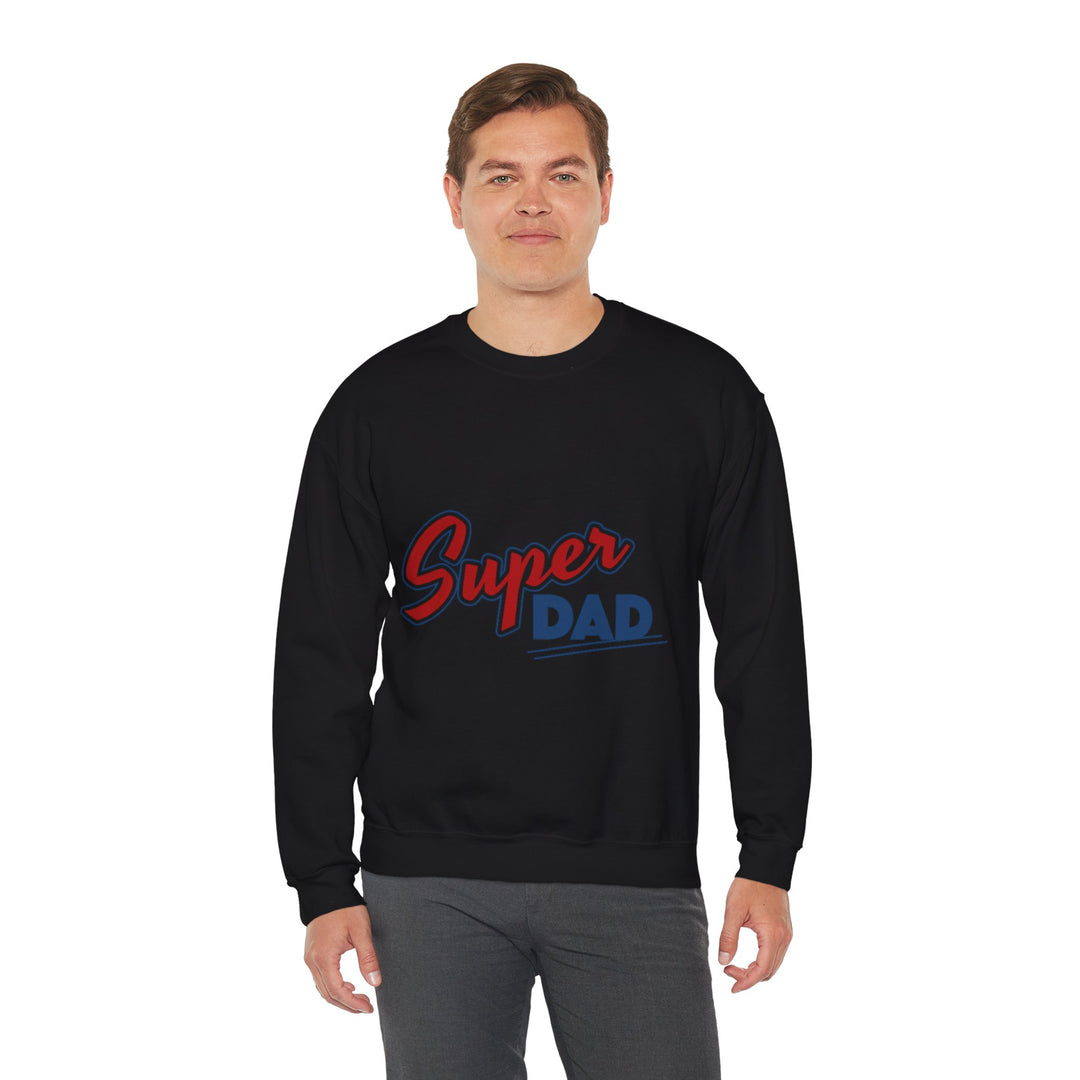 Dad’s Sweatshirt – Super Dad Perfect Father's Day Gift Design