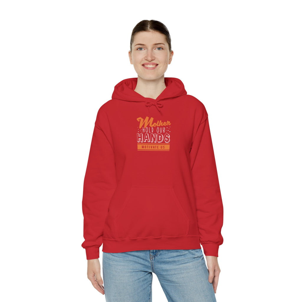 Mom's Hooded Sweatshirt – Mother Hold Our Hands - Motivate Us Design