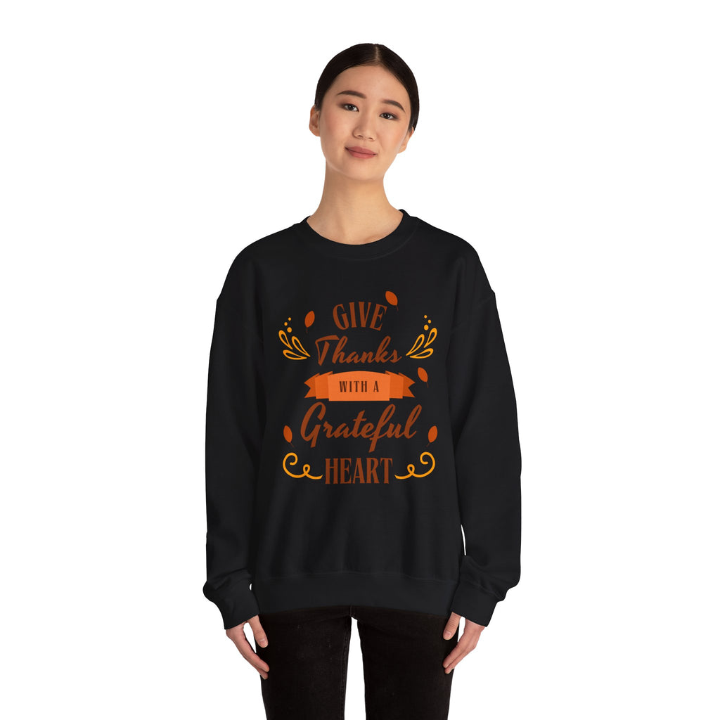 Give Thanks with a Grateful Heart Design